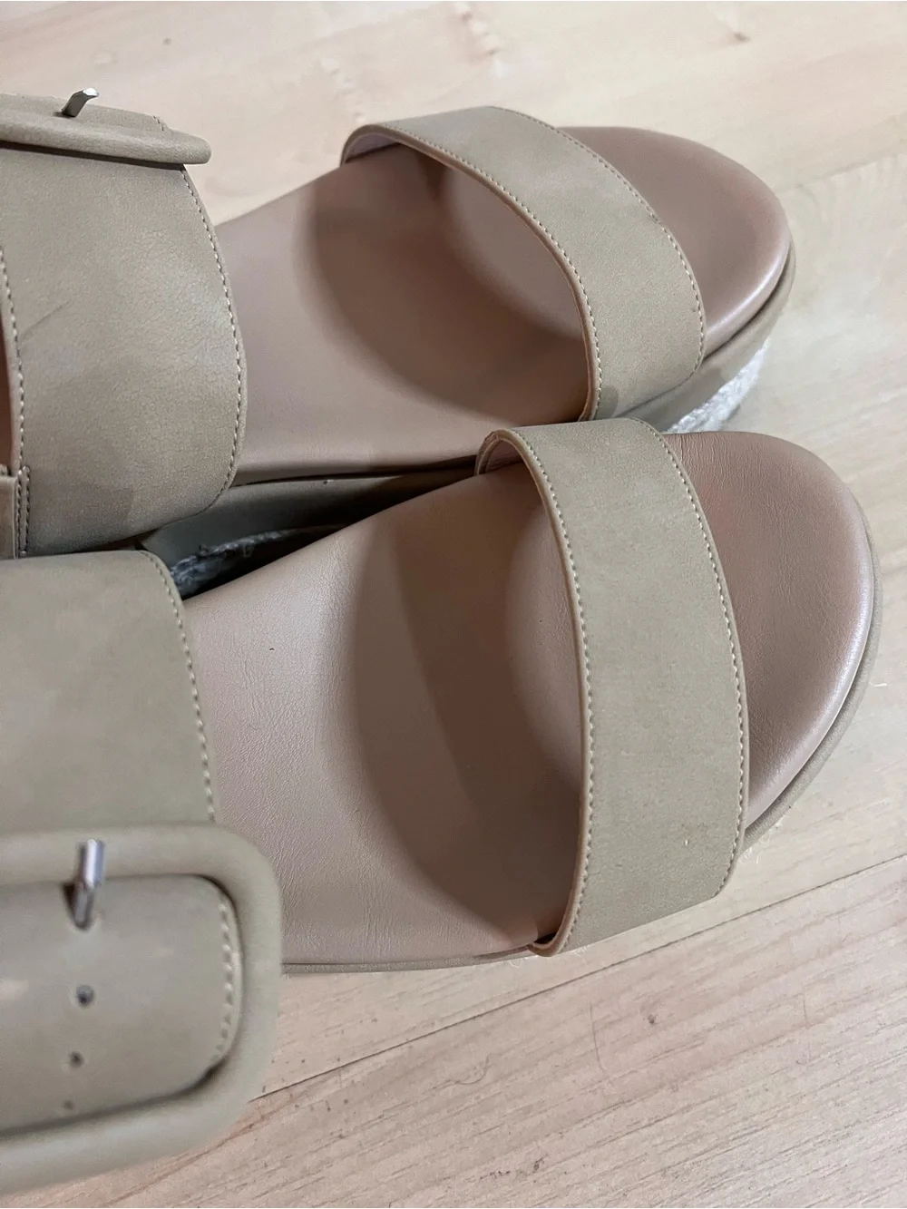 Michael by Michael Shannon Kira Espadrille Sandals Tan Women’s Size 9.5 M